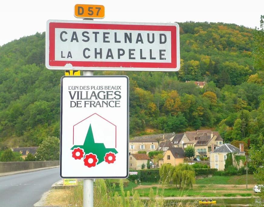 Vue Magique A Castelnaud Castelnaud La Chapelle Exterior foto