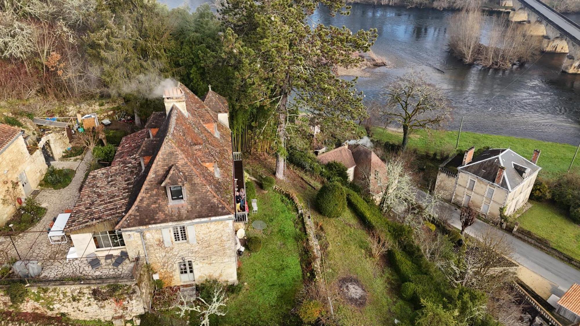 Vue Magique A Castelnaud Castelnaud La Chapelle Exterior foto